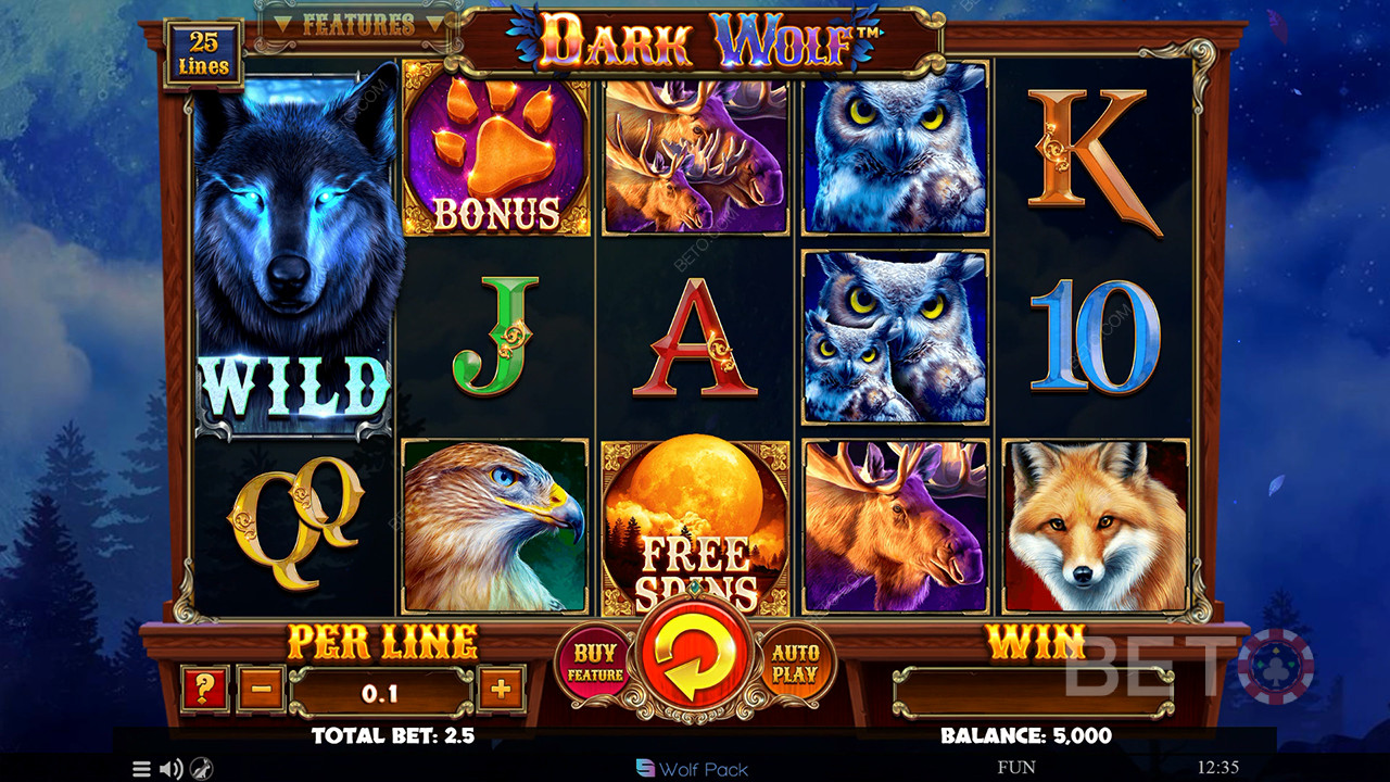 Dark Wolf κριτική από BETO Slots