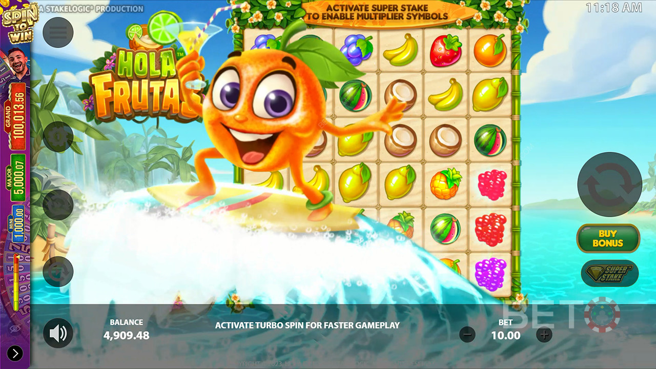 Hola Frutas Ανασκόπηση από BETO Slots