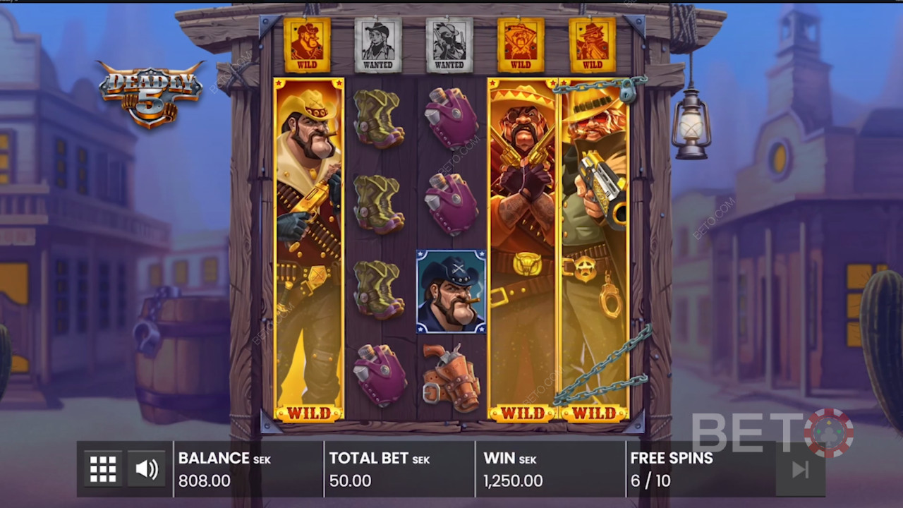 Deadly 5 Ανασκόπηση από BETO Slots