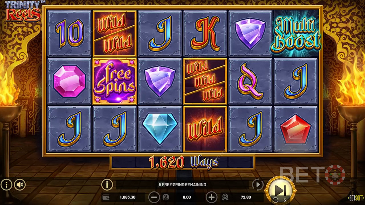 Trinity Reels Ανασκόπηση από BETO Slots