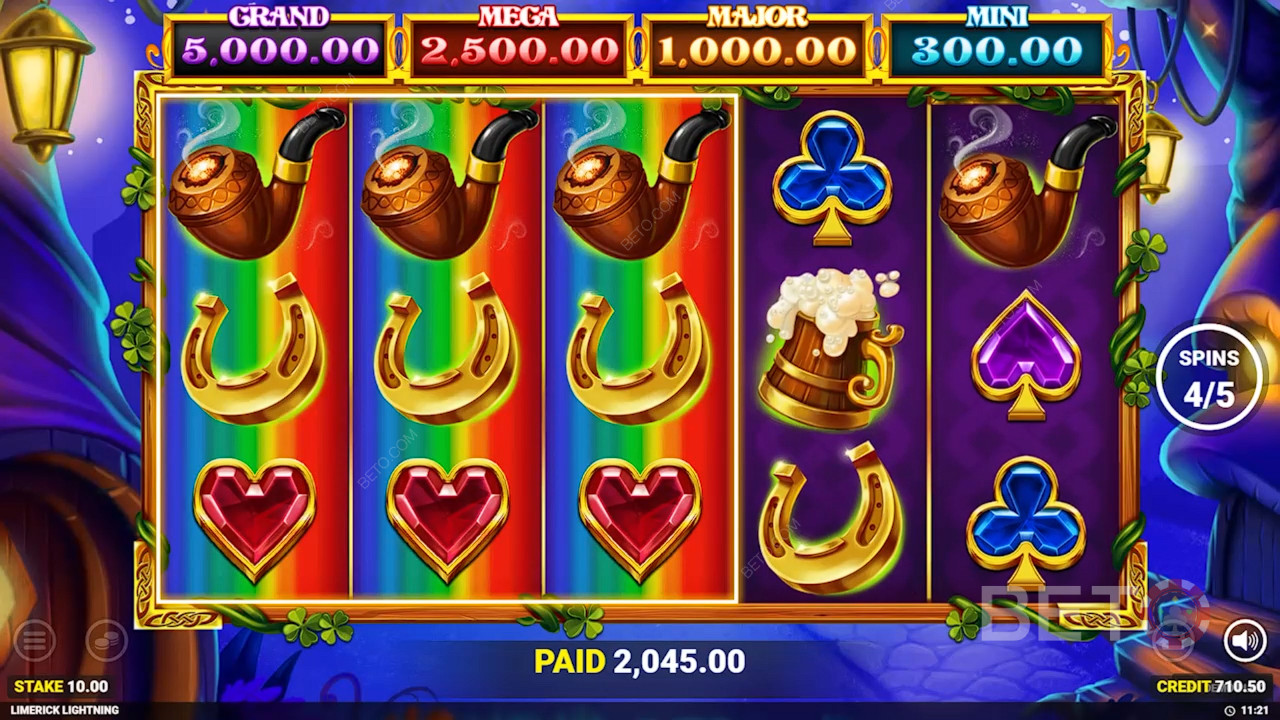 Limerick Lightning Ανασκόπηση από BETO Slots