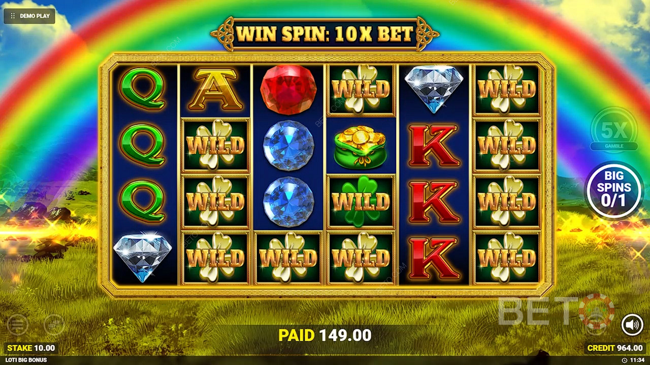 Luck O' The Irish Big Bonus Δωρεάν Παιχνίδι