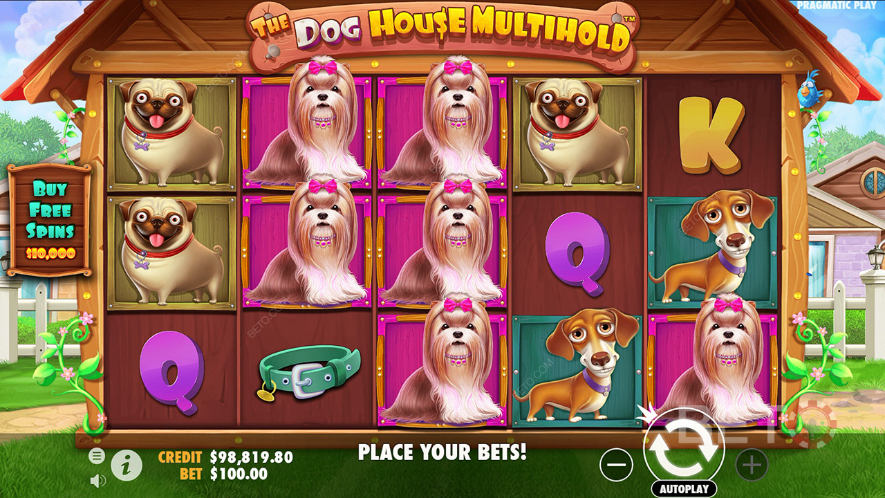 Ετυμηγορία για το The Dog House Multihold Video Slot