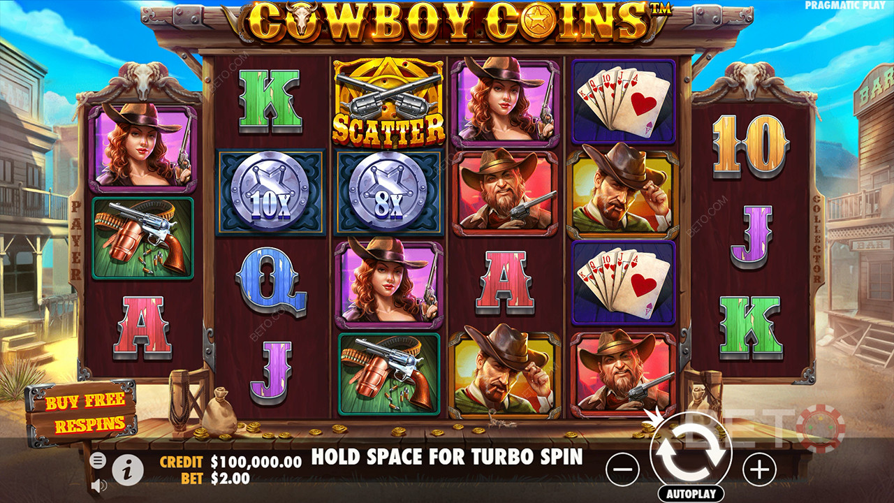 Cowboy Κέρματα κριτική από BETO Slots