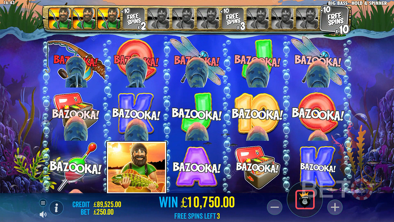 Big Bass Bonanza Hold and Spinner Δωρεάν Παιχνίδι