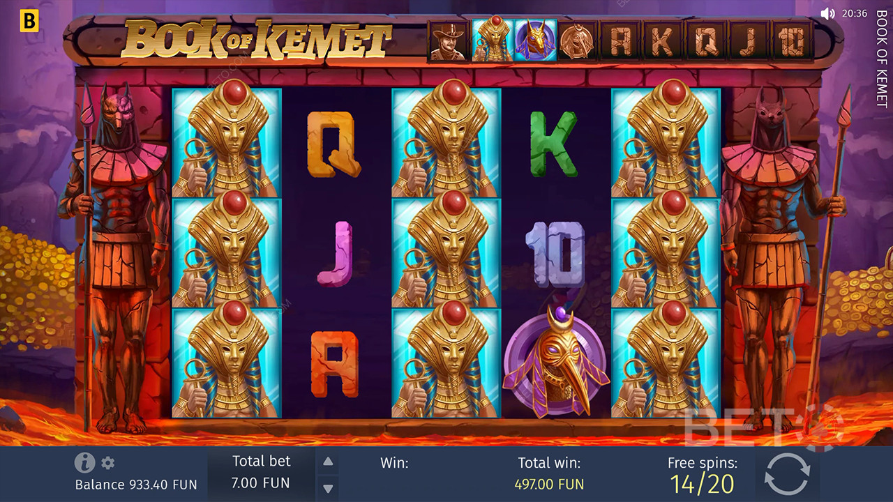 Book of Kemet Ανασκόπηση από BETO Slots