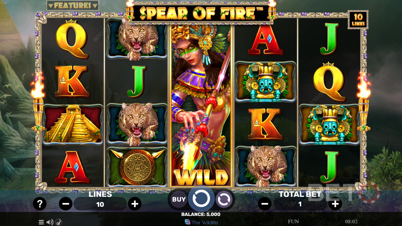 Spear Of Fire κριτική από BETO Slots