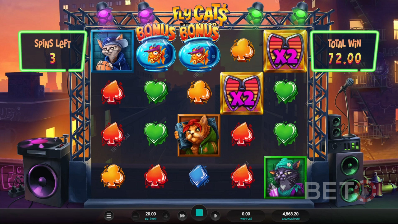 Fly Cats Dream Drop Δωρεάν Παιχνίδι