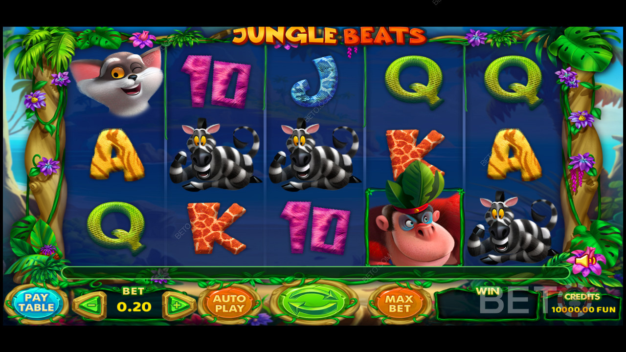 Jungle Beats Δωρεάν Παιχνίδι