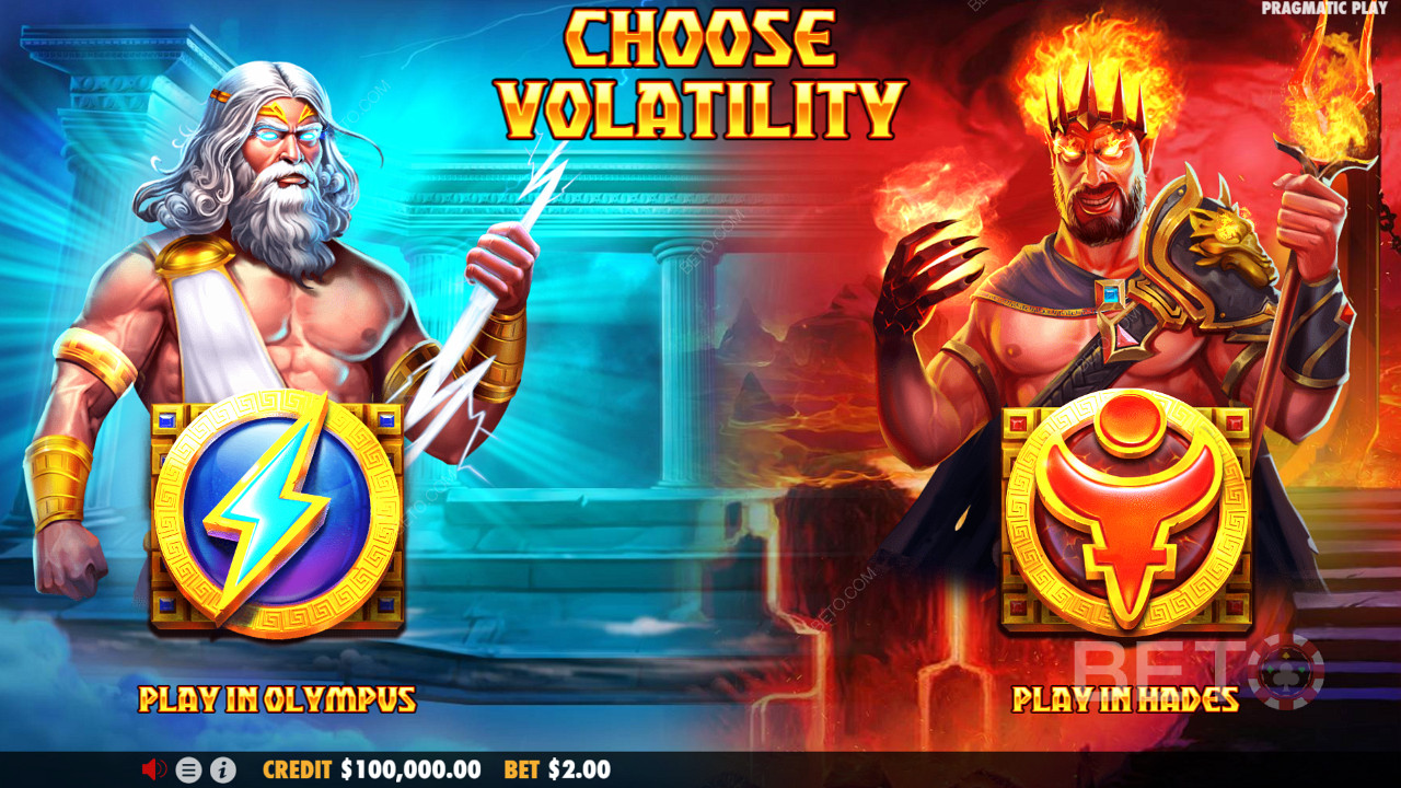 Zeus vs Hades - Gods of War Review από την BETO Slots