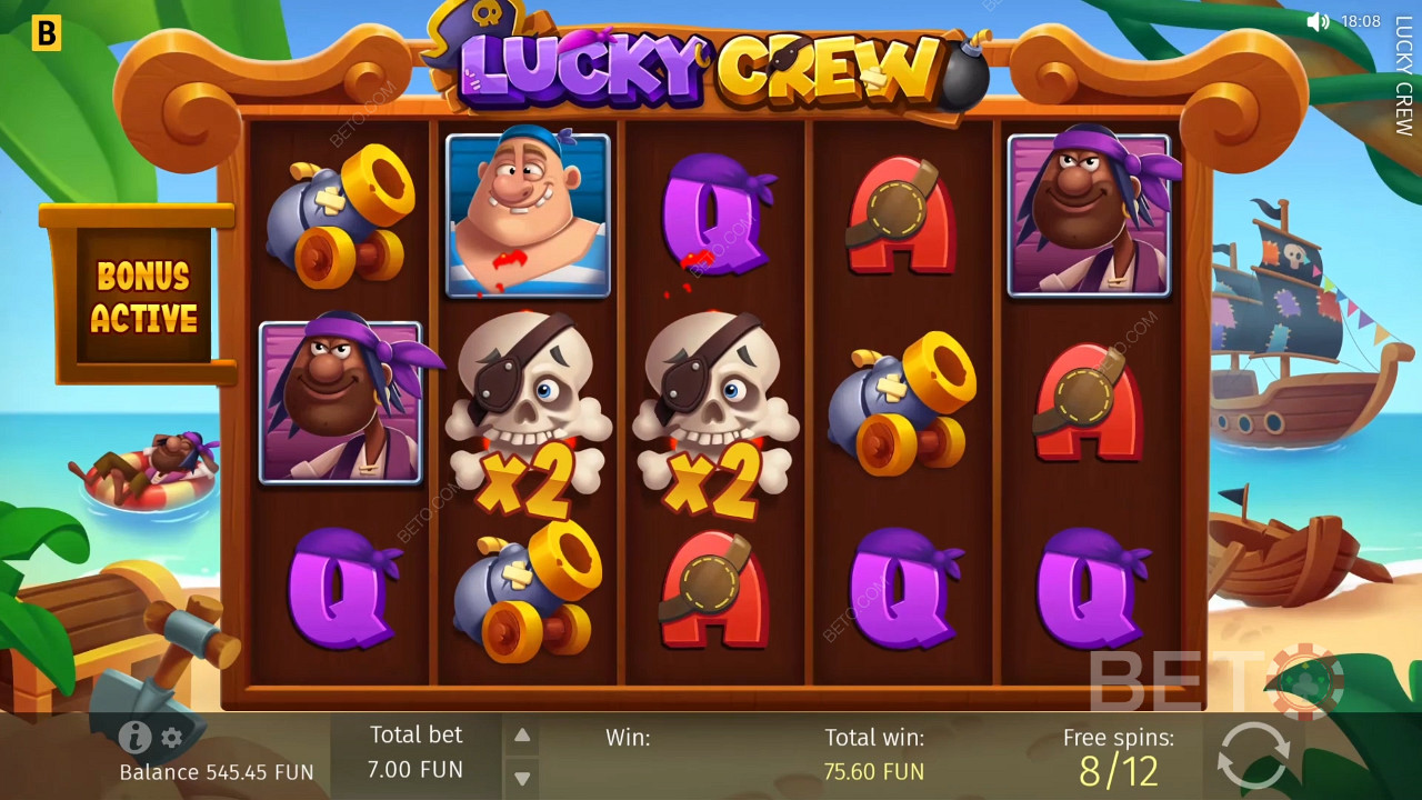 Ανασκόπηση του Lucky Crew από την BETO Slots