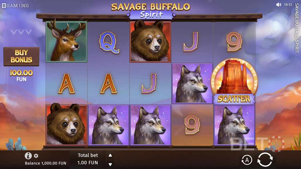 Savage Buffalo Spirit Δωρεάν Παιχνίδι