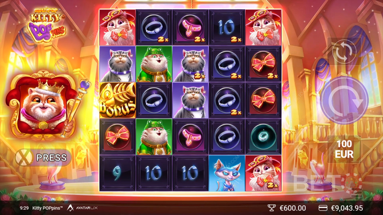Kitty POPpins κριτική από BETO Slots