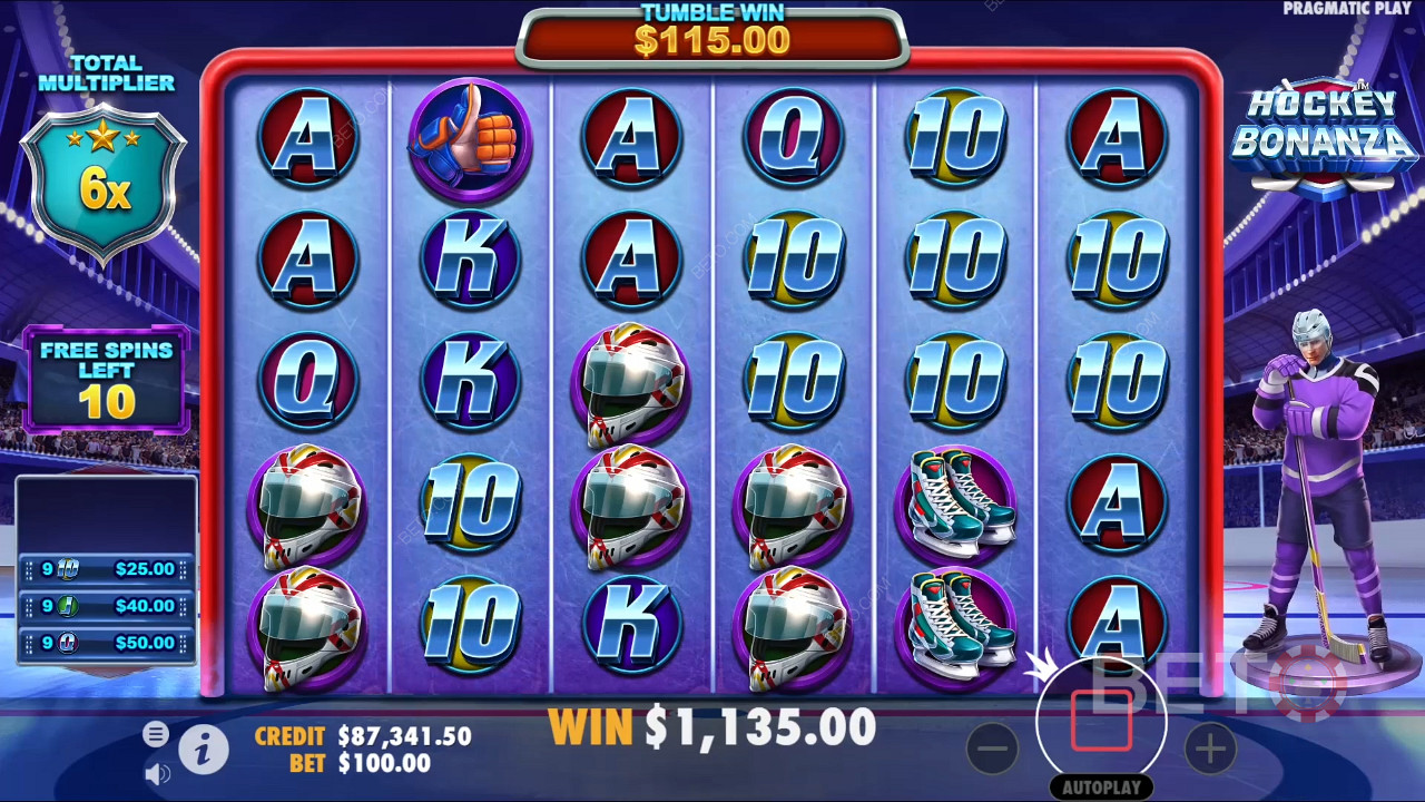 Hockey Bonanza Ανασκόπηση από BETO Slots
