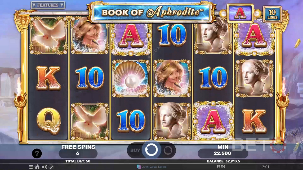 Book of Aphrodite The Golden Era Δωρεάν Παιχνίδι