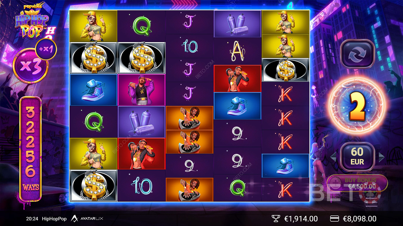 HipHopPop Ανασκόπηση από BETO Slots