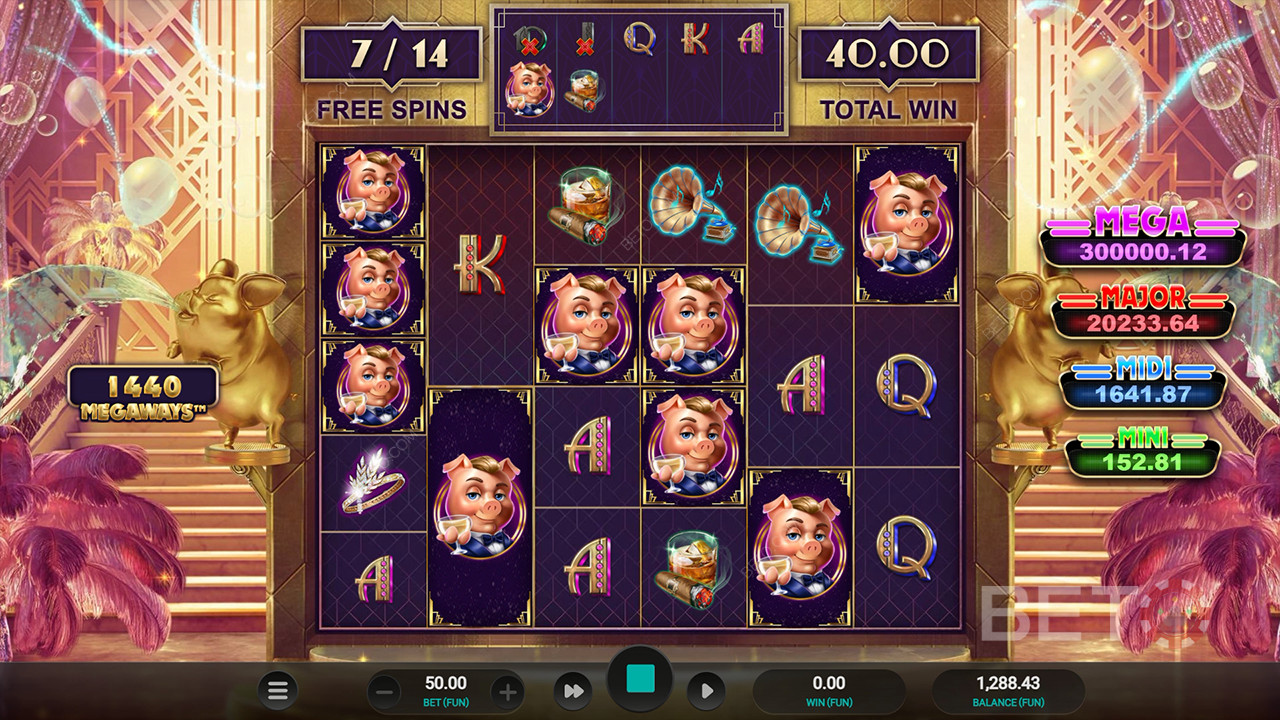 The Great Pigsby Megapays κριτική από BETO Slots