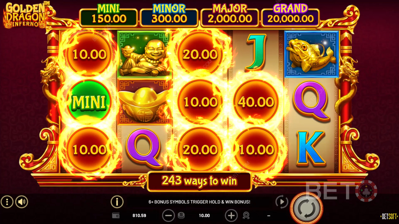 Golden Dragon Inferno Ανασκόπηση από BETO Slots