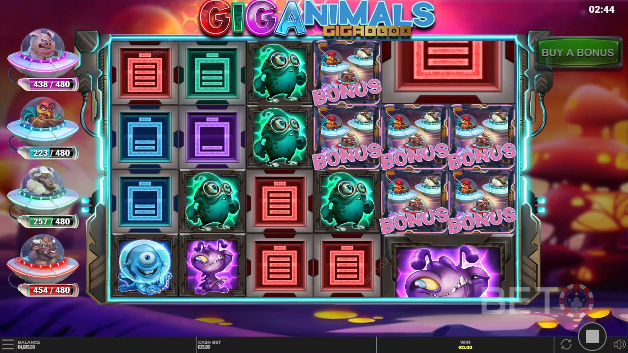 Giganimals Gigablox Ανασκόπηση από BETO Slots