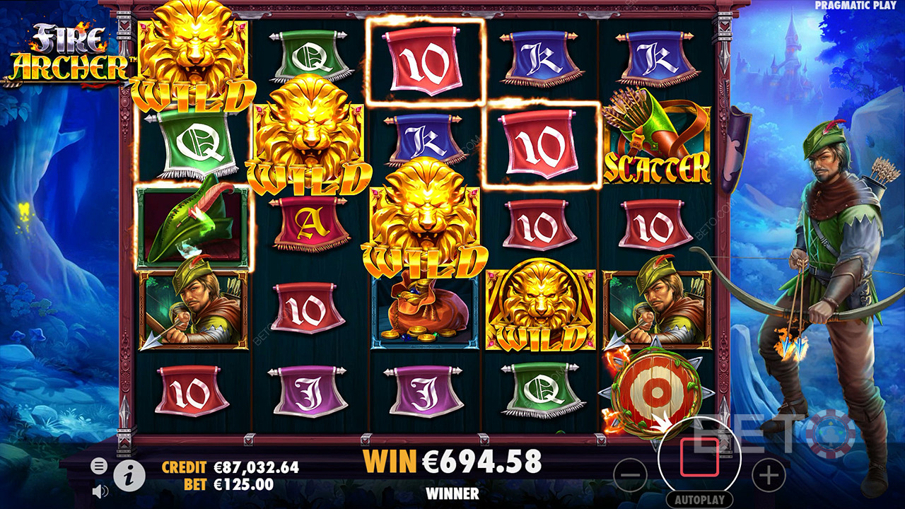 Ανασκόπηση Fire Archer από BETO Slots