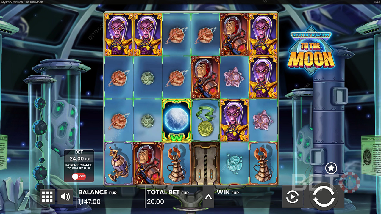 Mystery Mission to the Moon Ανασκόπηση από την BETO Slots