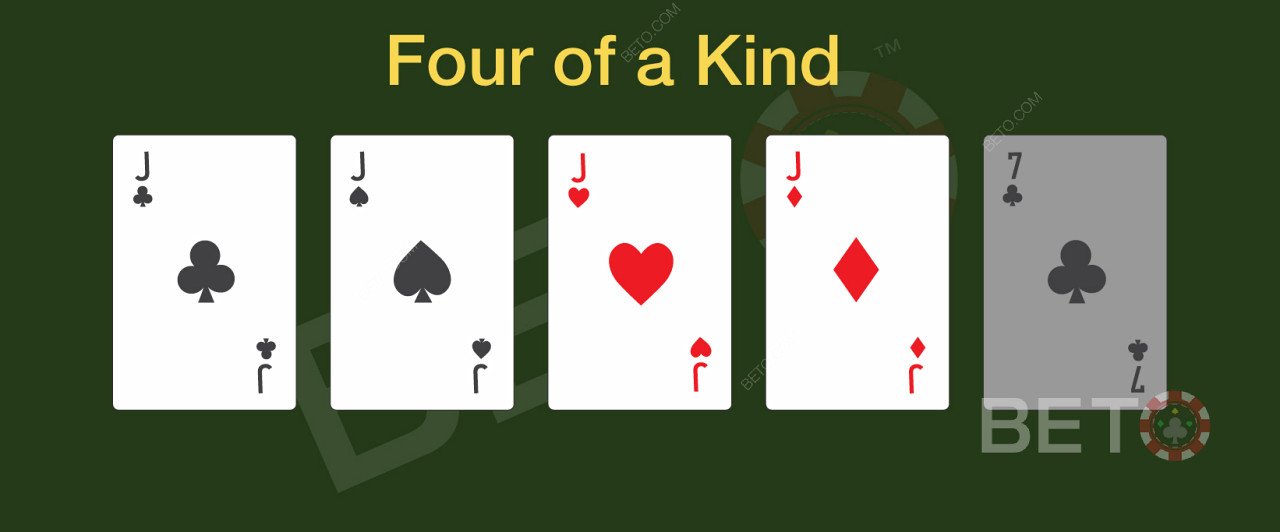 Τέσσερα μοναδικά στο πόκερ