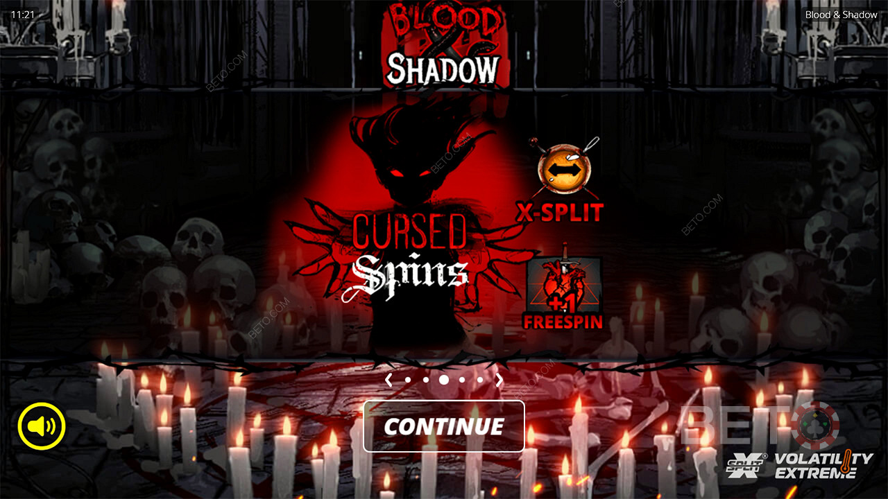 Κερδίστε 6,666x το στοίχημά σας στο Blood and Shadow Video Slot!