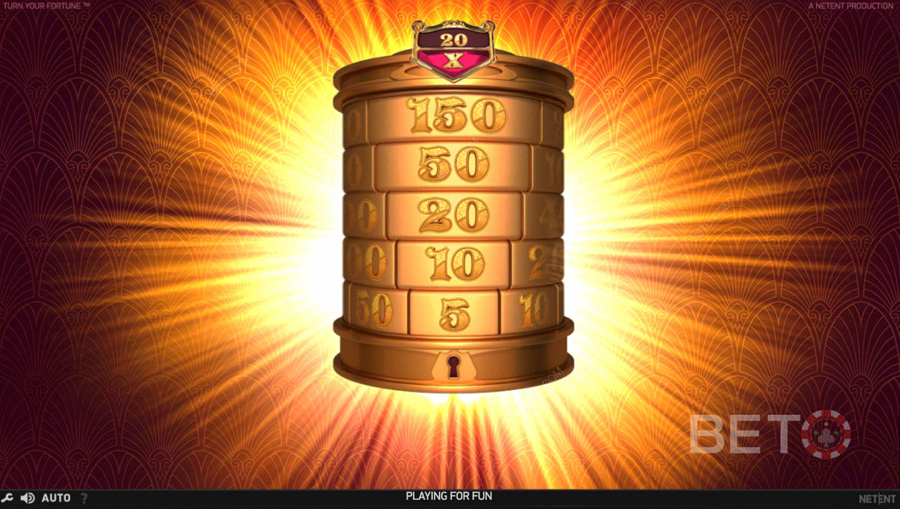 Η υπογραφή Golden Win Cylinder in Turn Your Fortune