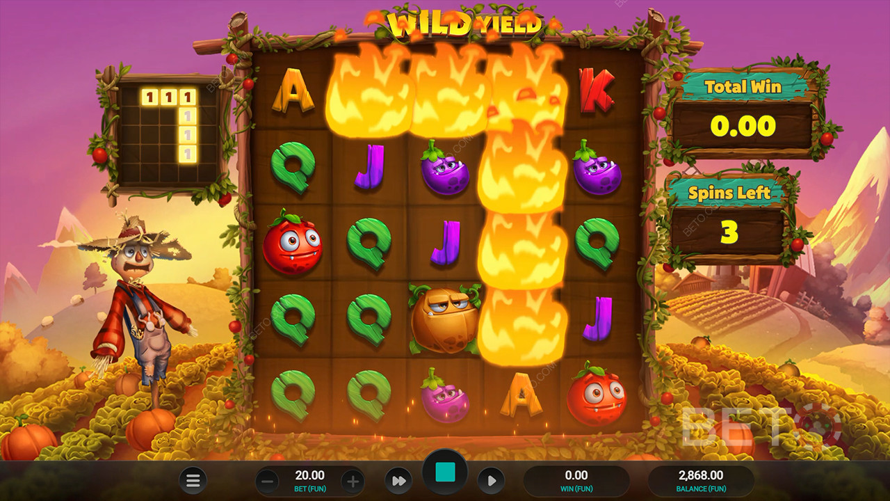 Ανασκόπηση του Wild Yield από την BETO Slots