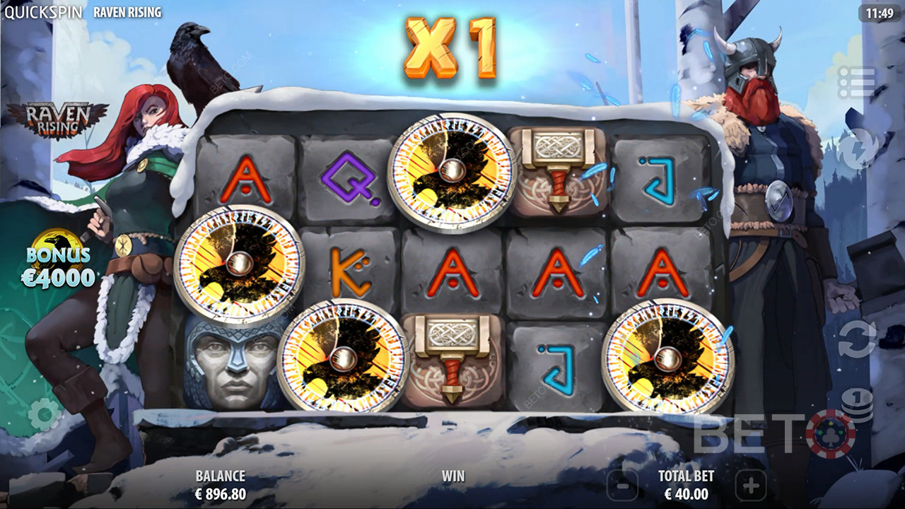 Raven Rising Ανασκόπηση από BETO Slots