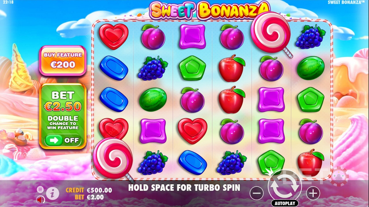 Παίξτε κουλοχέρη Sweet Bonanza το πολύχρωμο παιχνίδι καζίνο