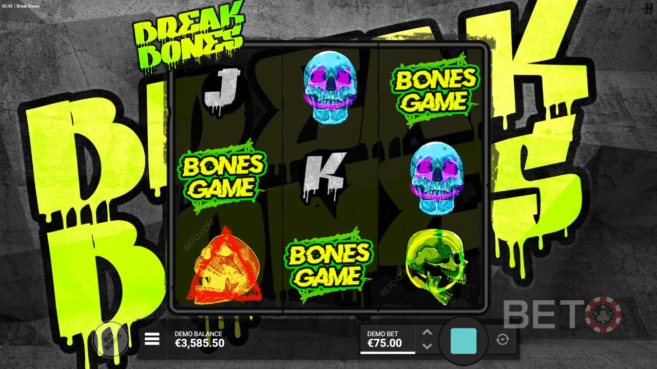 Break Bones κριτική από BETO Slots
