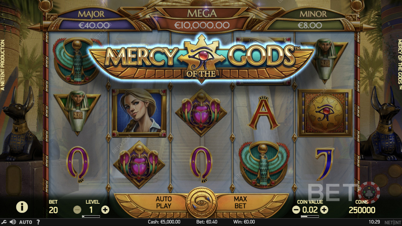 Παίζοντας Mercy of the Gods