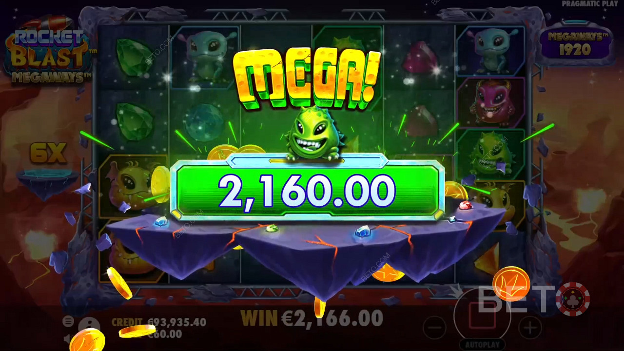 Αξίζει τον κόπο ο κουλοχέρης Rocket Blast Megaways;