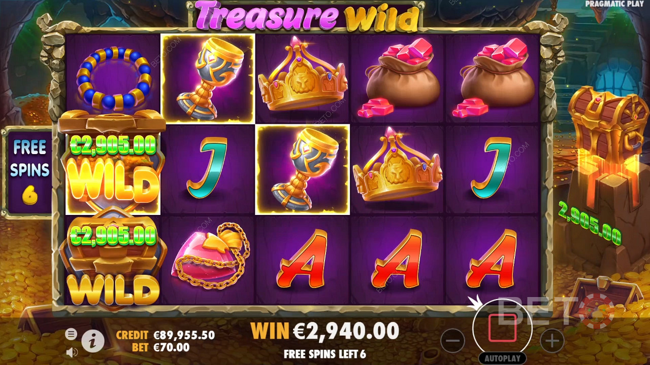 Treasure Wild Ανασκόπηση από BETO Slots