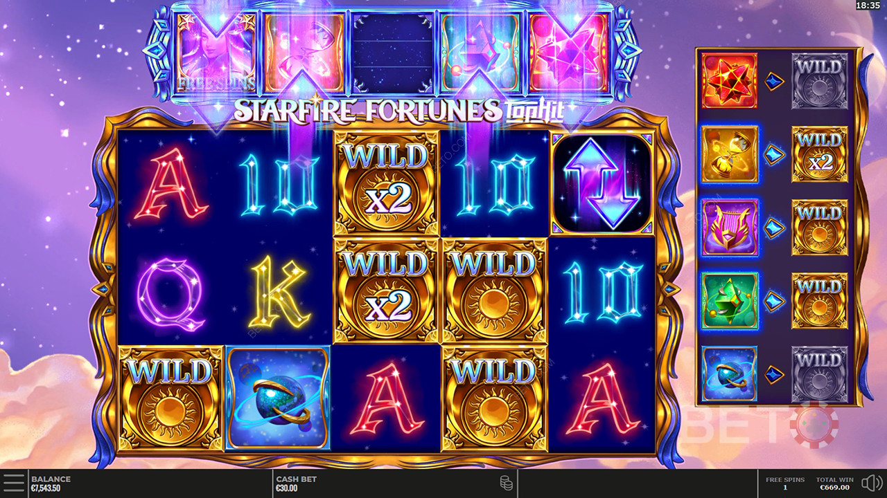 Ανασκόπηση του Starfire Fortunes από την BETO Slots