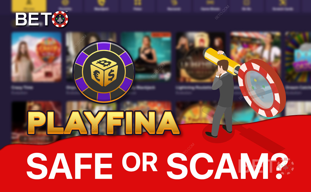 Playfina Casino - Είναι ασφαλές ή απάτη;