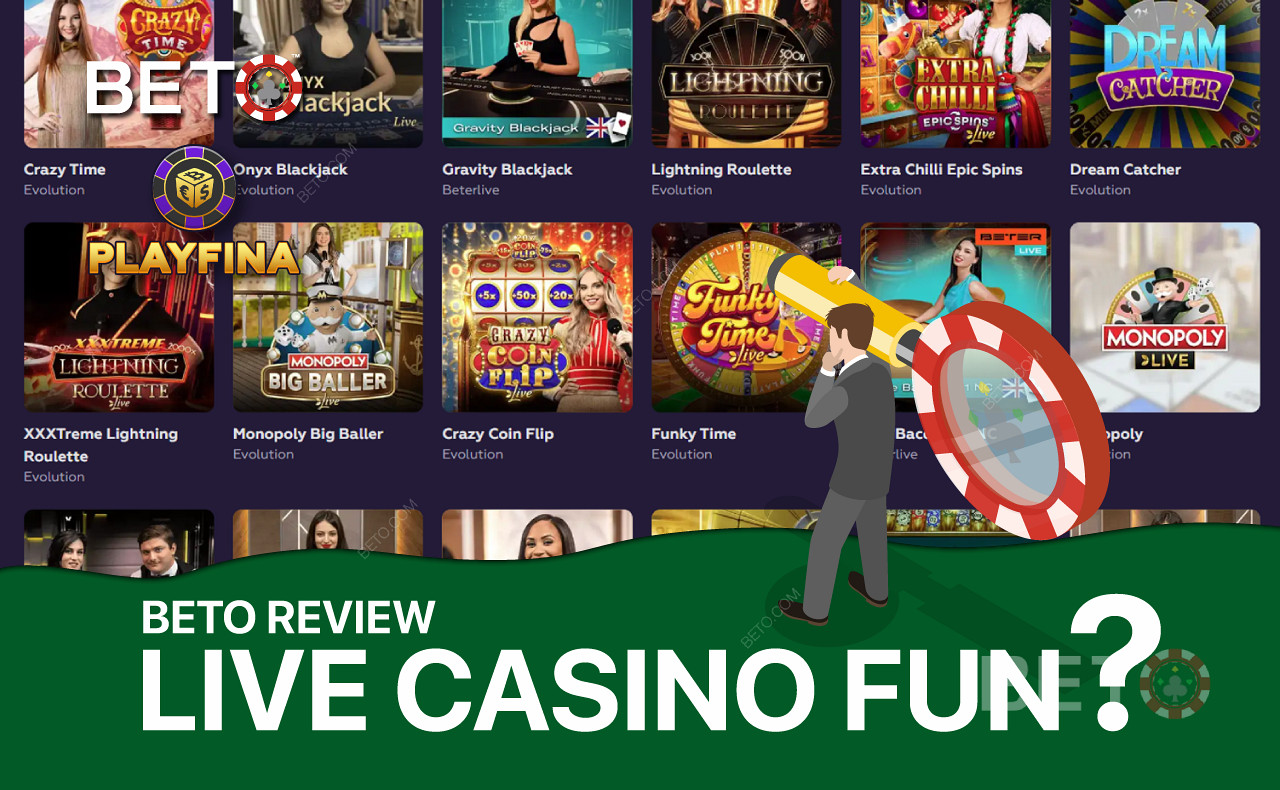 Το Playfina Live Casino προσφέρει μια μεγάλη ποικιλία από δημοφιλή παιχνίδια ντίλερ.