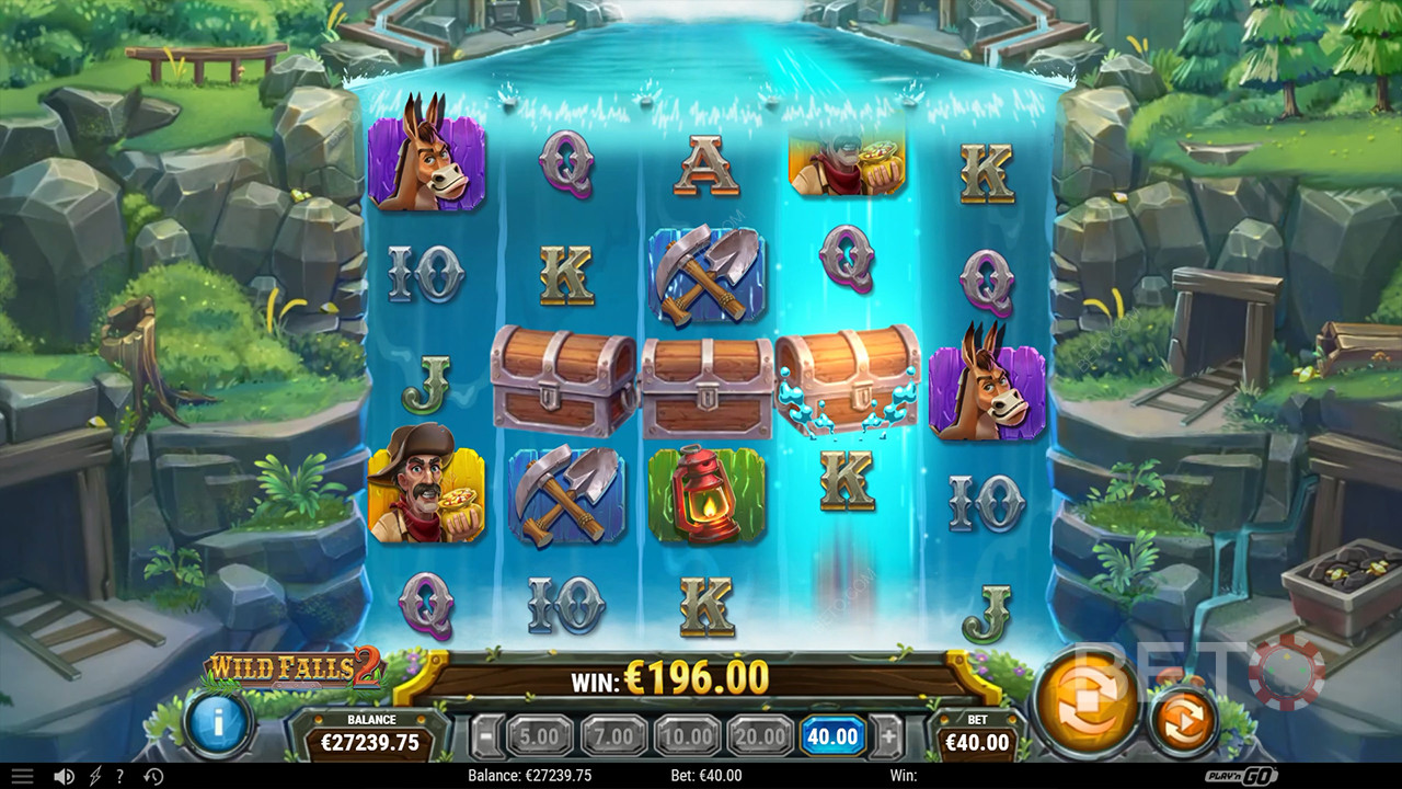 Wild Falls 2 Ανασκόπηση από BETO Slots