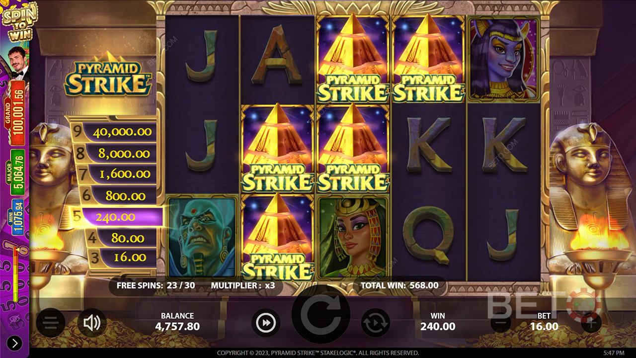 Ανασκόπηση Pyramid Strike από την BETO Slots