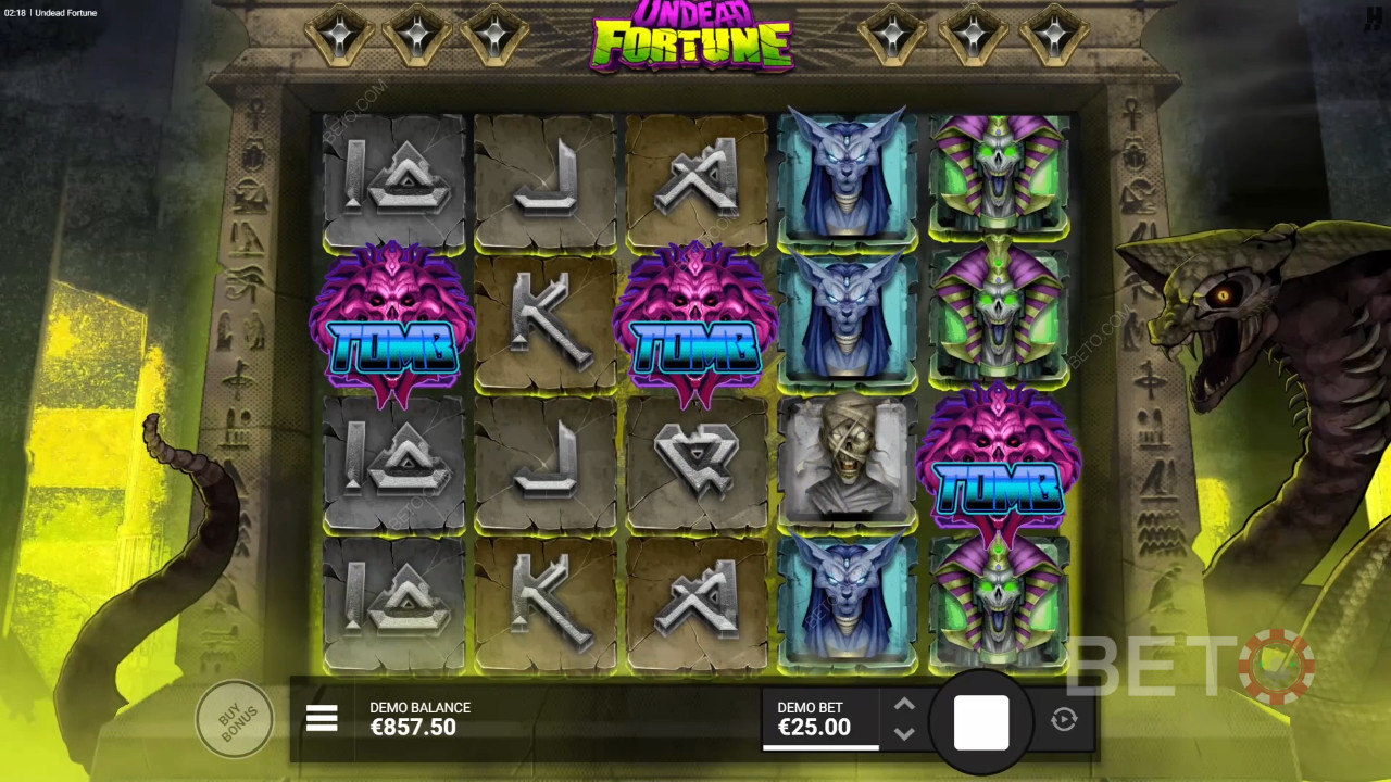 Undead Fortune κριτική από BETO Slots