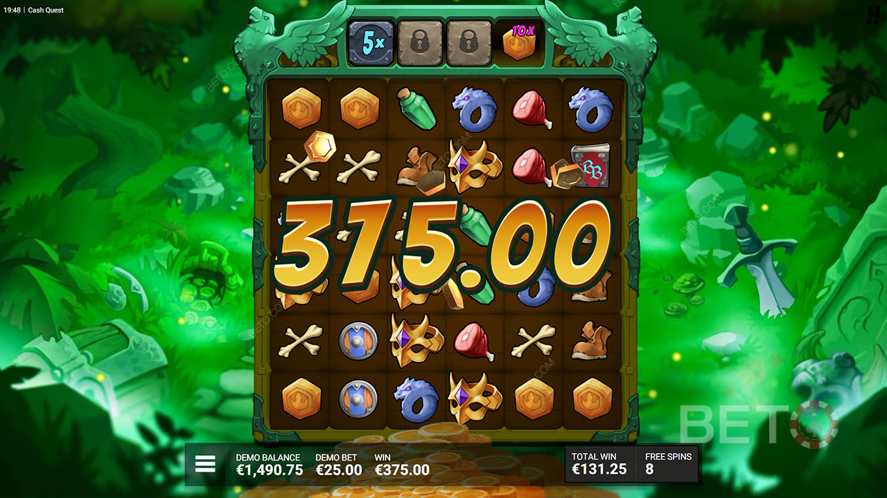 Cash Quest Ανασκόπηση από BETO Slots