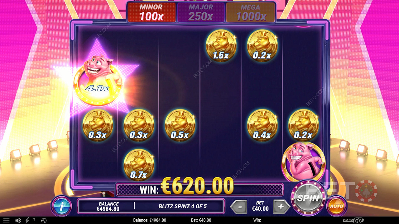 Ανασκόπηση Piggy Blitz από την BETO Slots