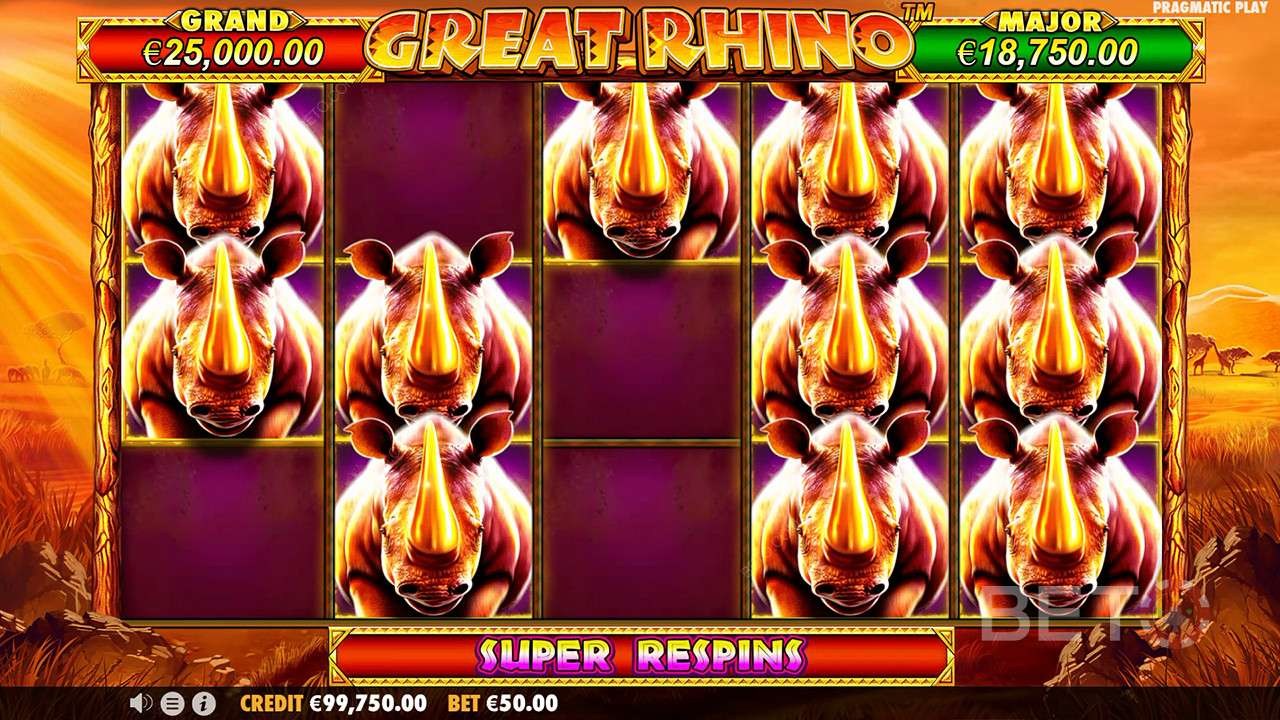 Great Rhino Δωρεάν Παιχνίδι