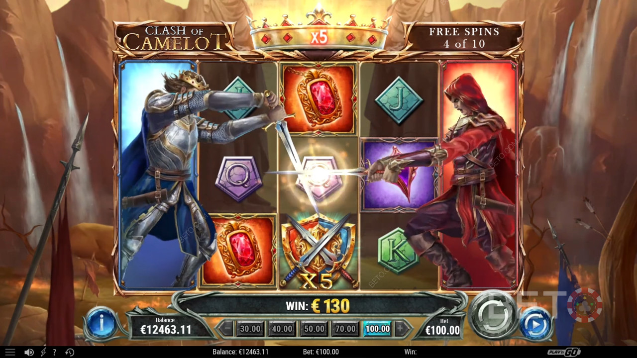 Ανασκόπηση του Clash of Camelot από την BETO Slots