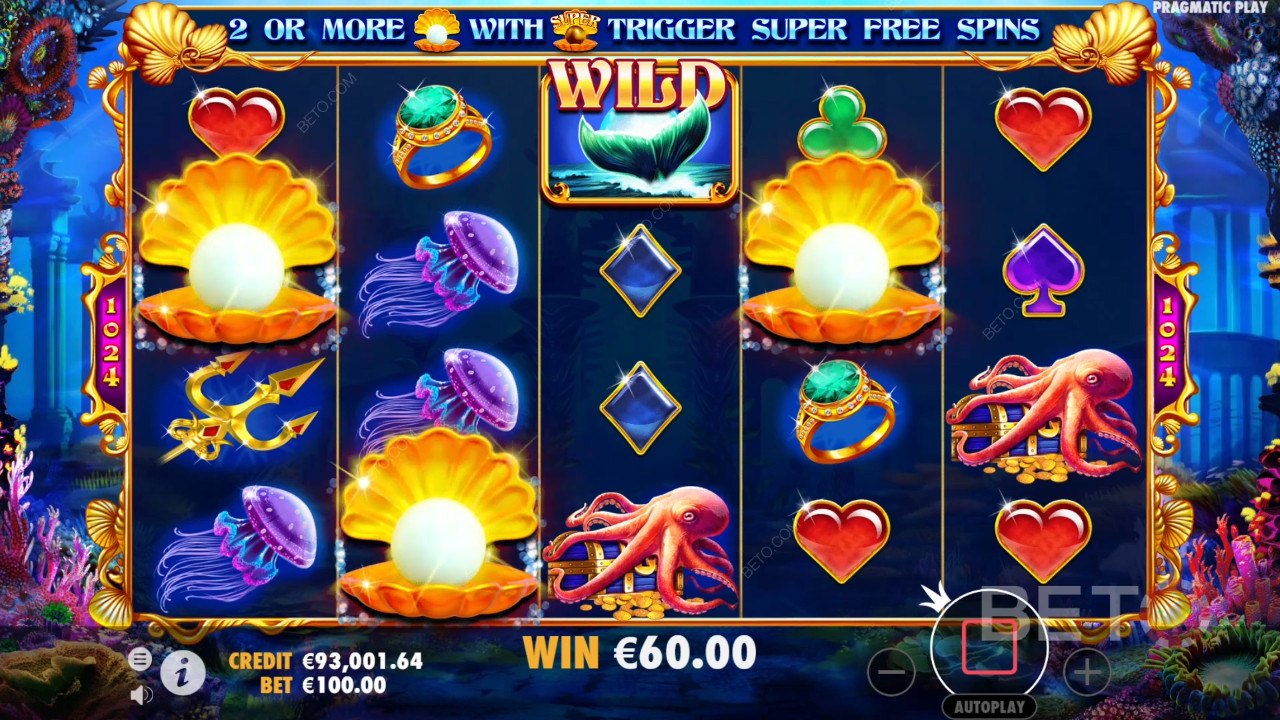 Queen of Atlantis Ανασκόπηση από BETO Slots