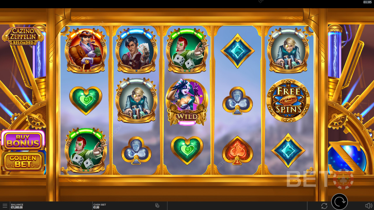 Cazino Zeppelin Reloaded Ανασκόπηση από BETO Slots