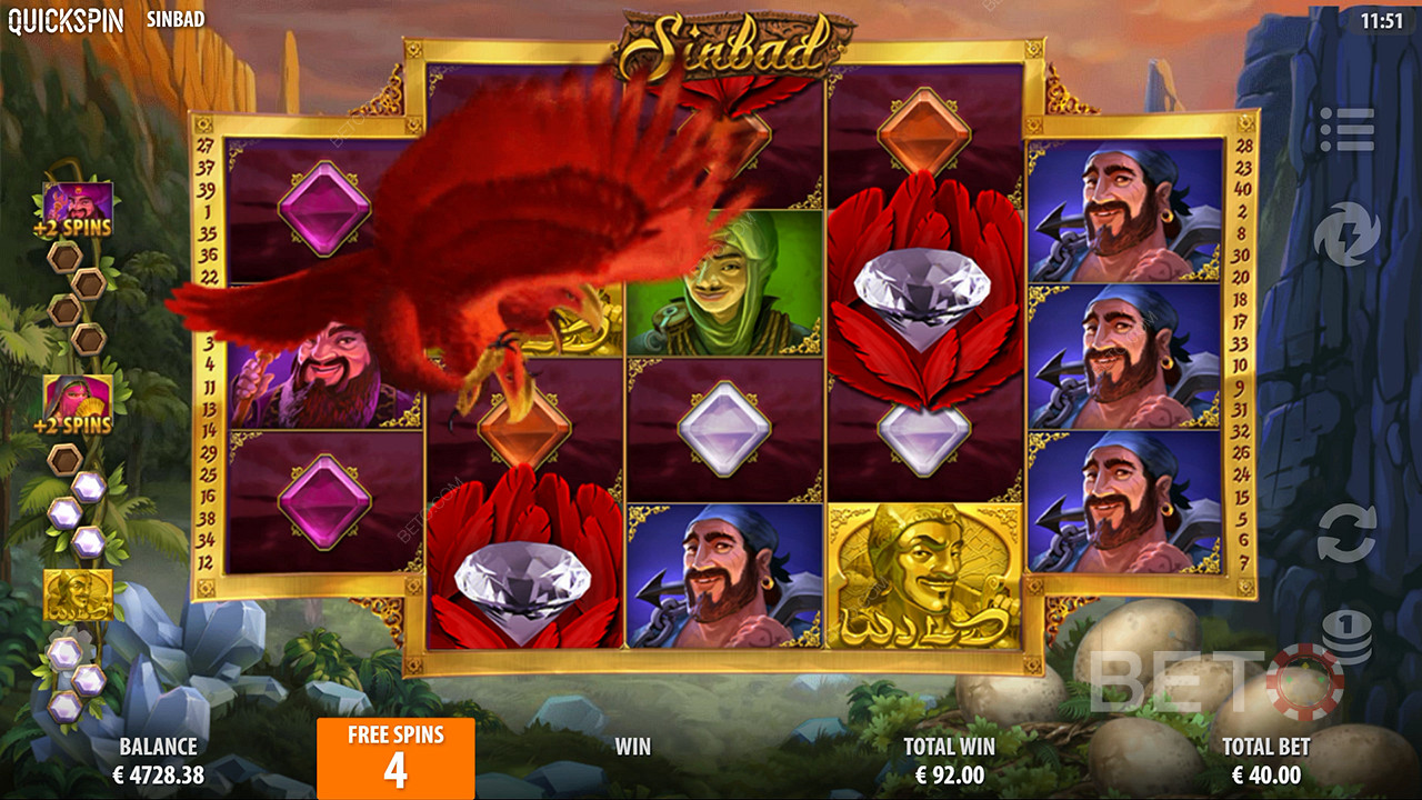 Sinbad (Quickspin)  Δωρεάν Παιχνίδι