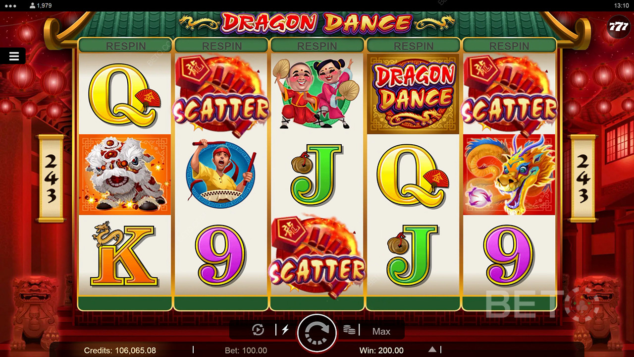 Ανασκόπηση Dragon Dance από την BETO Slots