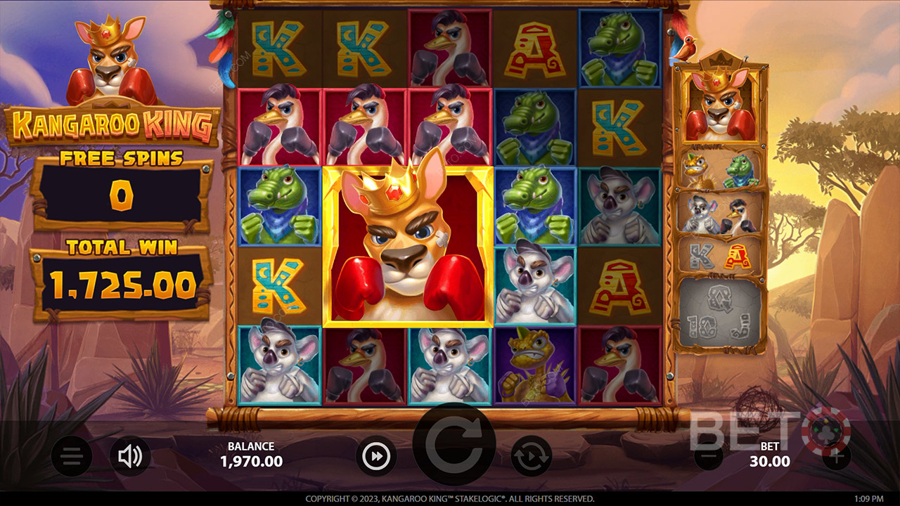 Kangaroo King Ανασκόπηση από BETO Slots